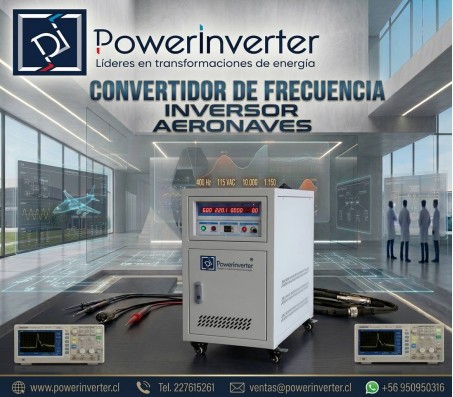 CONVERSOR - VARIADOR DE FRECUENCIA - 0-300V/400HZ 4000W